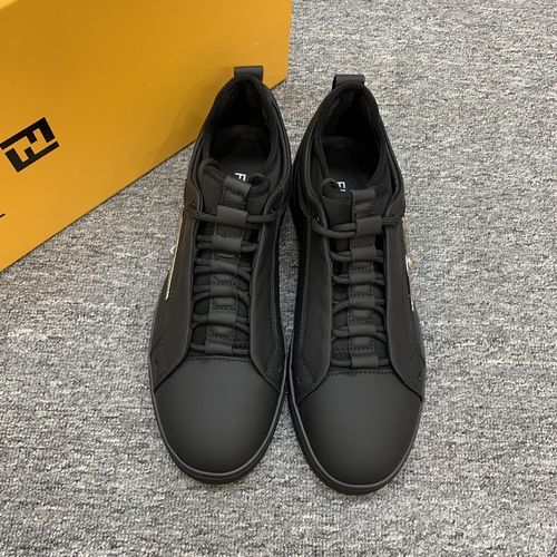 Fendi Cowhide Casual Shoes With Original Sole