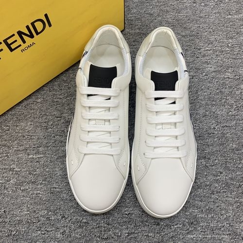 Fendi Cowhide Sneakers With 3D Printing