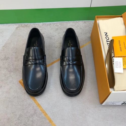 Louis Vuitton LV Major Loafers Leather Sole Anti-slip