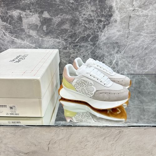 McQueen Oversized Color-block Casual Sneakers