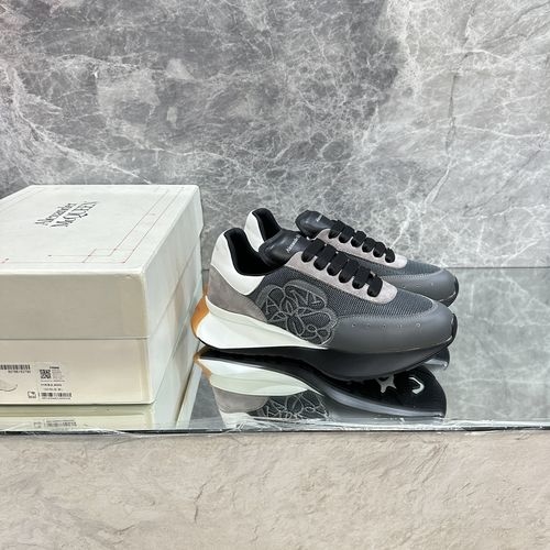 McQueen Oversized Color-block Casual Sneakers