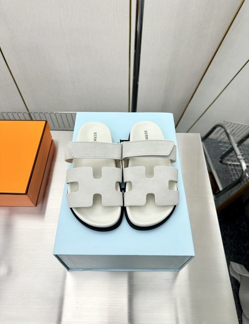 Hermes Chypre Cow Leather Sandals