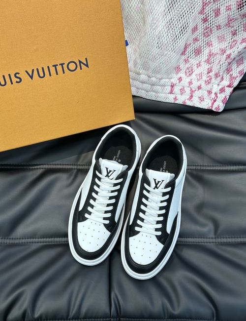 Louis Vuitton LV Beverly Hills Leather Sneakers