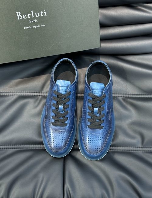 Berluti Burnished Cowhide Casual Shoes