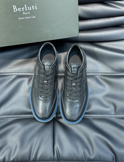 Berluti Burnished Cowhide Casual Shoes