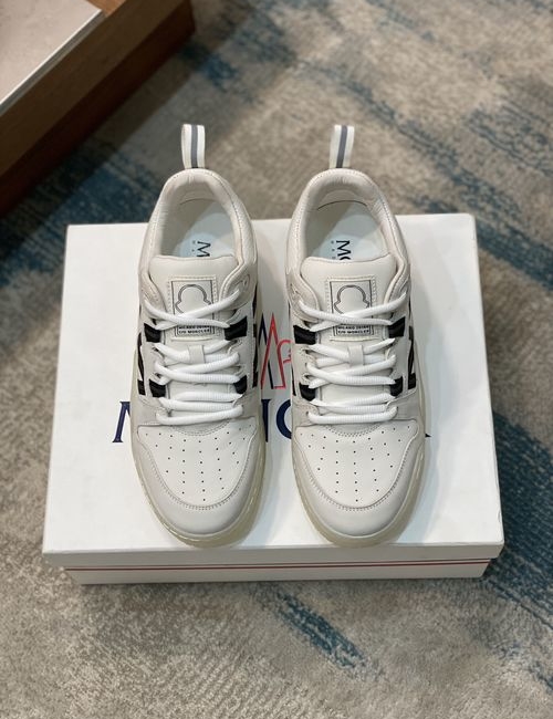 Moncler Perforated Cowhide Casual Sneakers