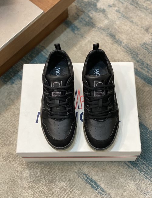 Moncler Perforated Cowhide Casual Sneakers