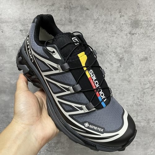 Salomon Xt-6 Dark Gray Silver Running Shoes