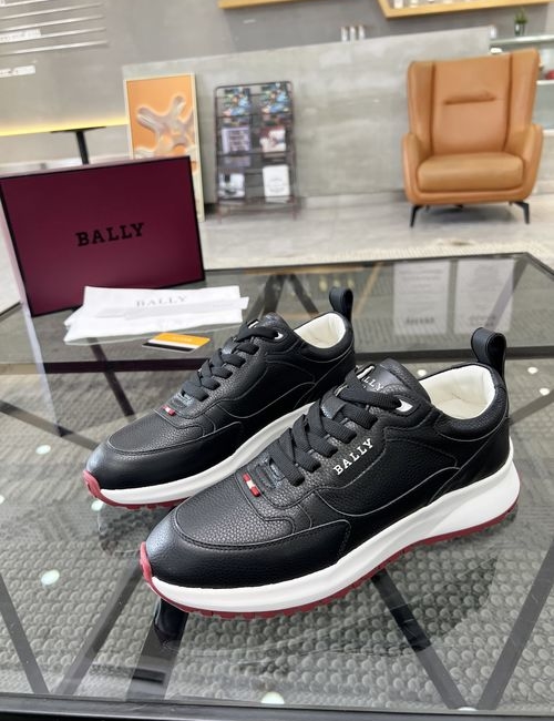 Bally Classic Leather Casual Sports Shoes