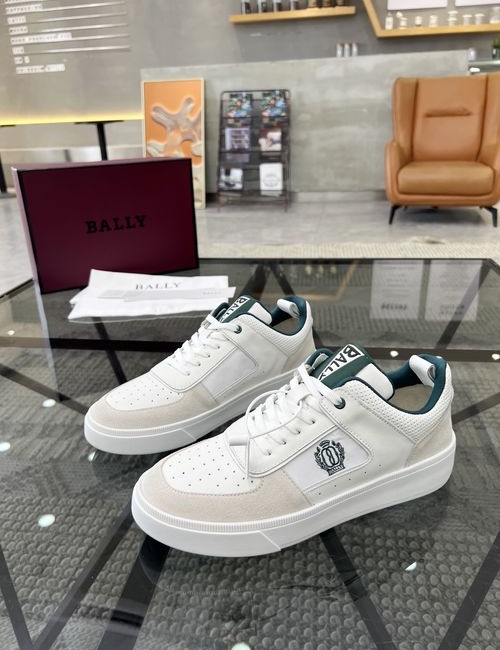 Bally Classic Leather Casual Sports Shoes