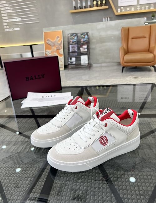Bally Classic Leather Casual Sports Shoes