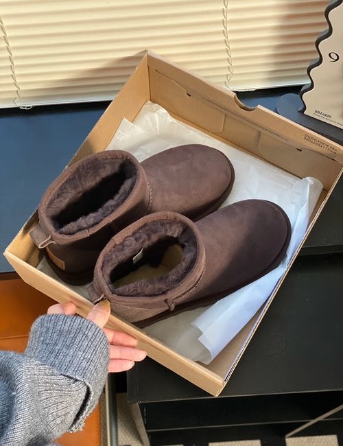 UGG Shearling Lined Ankle Boots