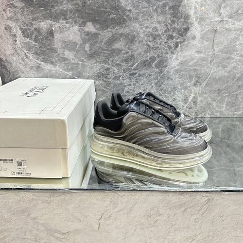 McQueen Silk Lined Air Cushion Sole Sneakers