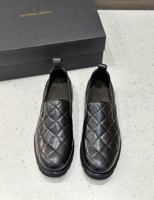 Bottega Veneta BV Leather Dress Shoes With Original Outsole