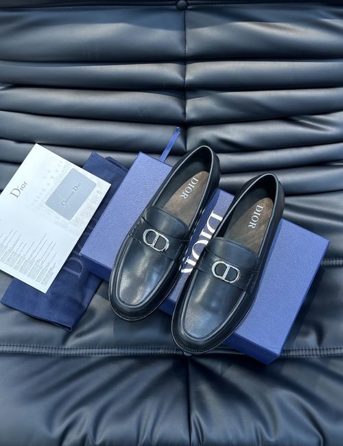 Christian Dior CD Formal Casual Leather Shoes