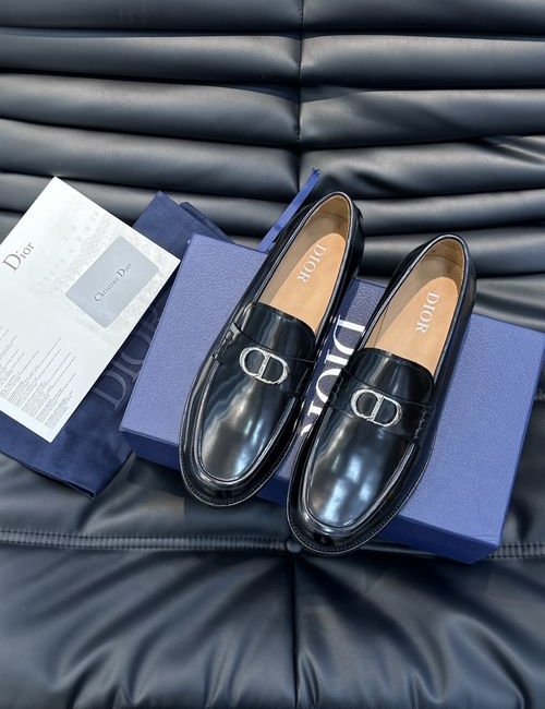 Christian Dior CD Formal Casual Leather Shoes