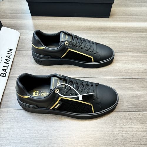 Balmain Top Grade Multi Leather Casual Shoes