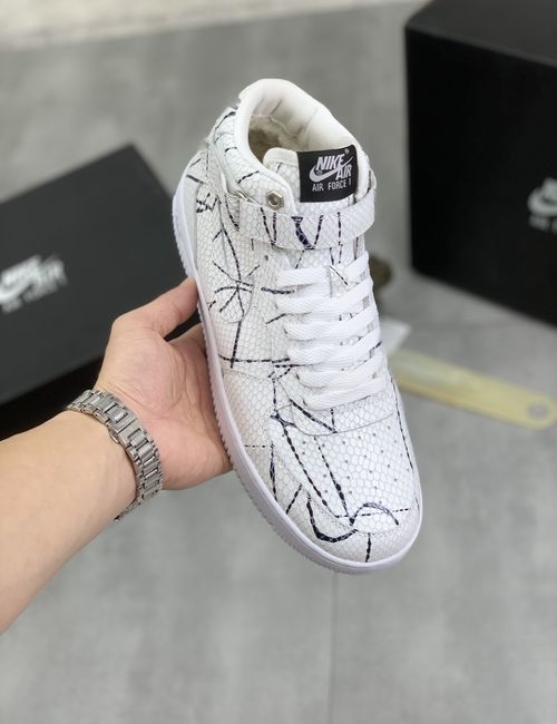 Nike Air Force 1 Real Wool Warm Shoes
