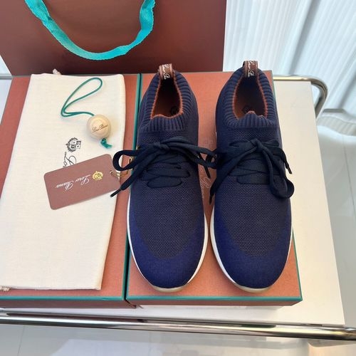 Loro Piana LP Wish Wool Knit Sneakers