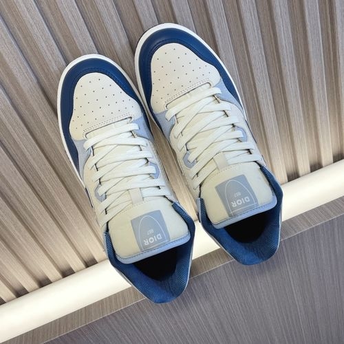 Christian Dior CD B57 Oblique Printed Leather Sneakers