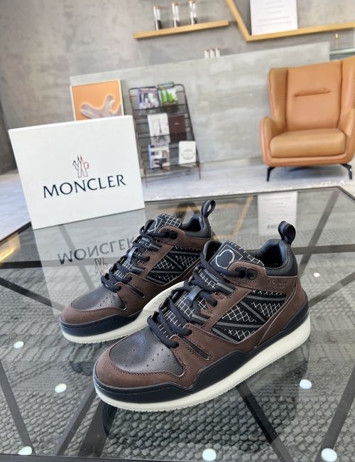 Moncler High-top Casual Leather Boots