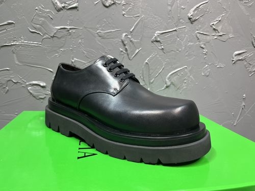 Bottega Veneta BV Lace-up Leather Loafers