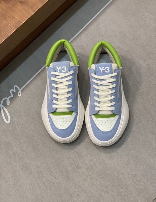 Y-3 Suede Leather Nappa Leather Canvas Shoes