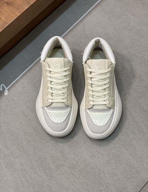Y-3 Suede Leather Nappa Leather Canvas Shoes