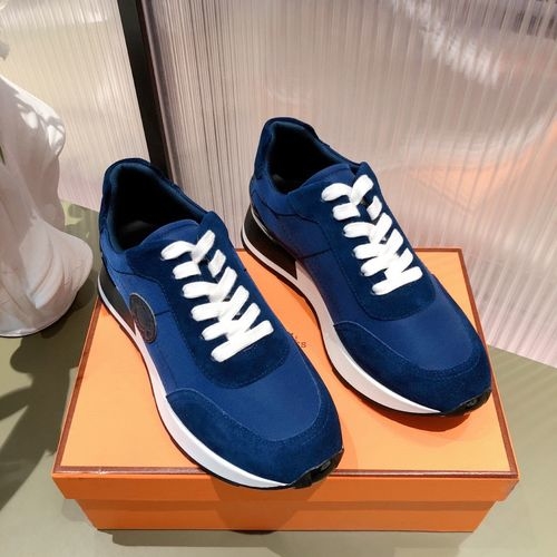 Hermes Knit Upper Casual Shoes Durable Outsole
