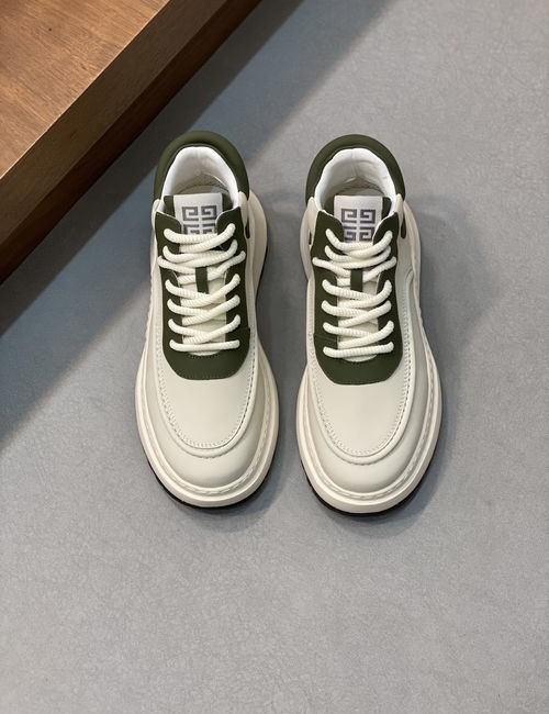 Givenchy GIV 1 Thick Sole Casual Shoes Leather Upper TPU Outsole