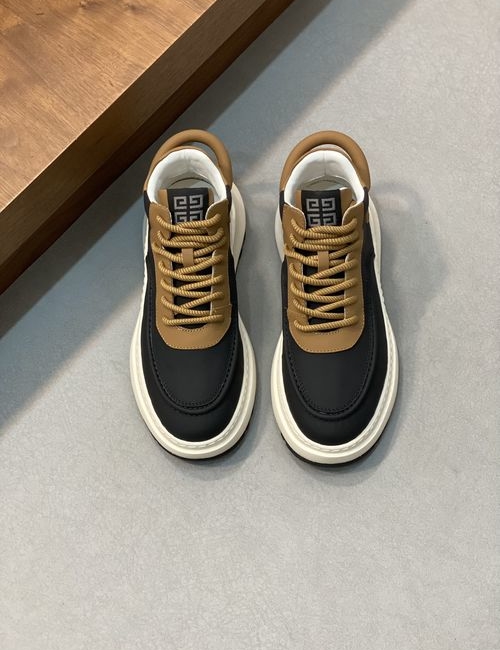 Givenchy GIV 1 Thick Sole Casual Shoes Leather Upper TPU Outsole