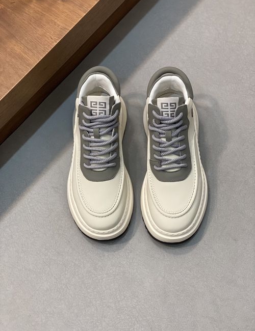 Givenchy GIV 1 Thick Sole Casual Shoes Leather Upper TPU Outsole