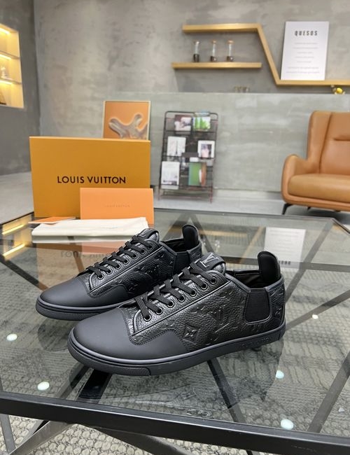 Louis Vuitton LV Leather Skate Shoes With TPU Sole