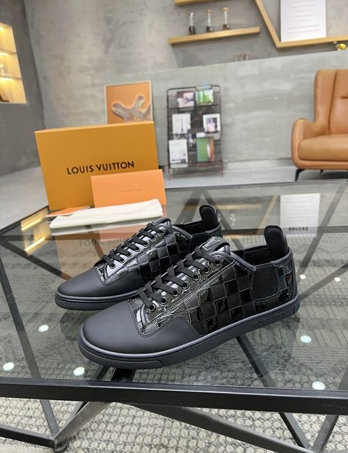 Louis Vuitton LV Leather Skate Shoes With TPU Sole