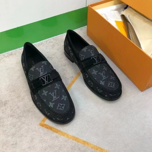Louis Vuitton LV Major Loafers Leather Sole Anti-slip