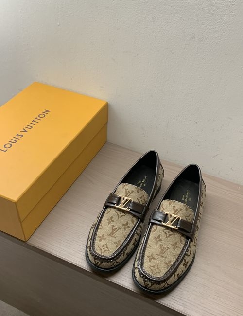 Louis Vuitton LV Major Monogram Jacquard Loafers
