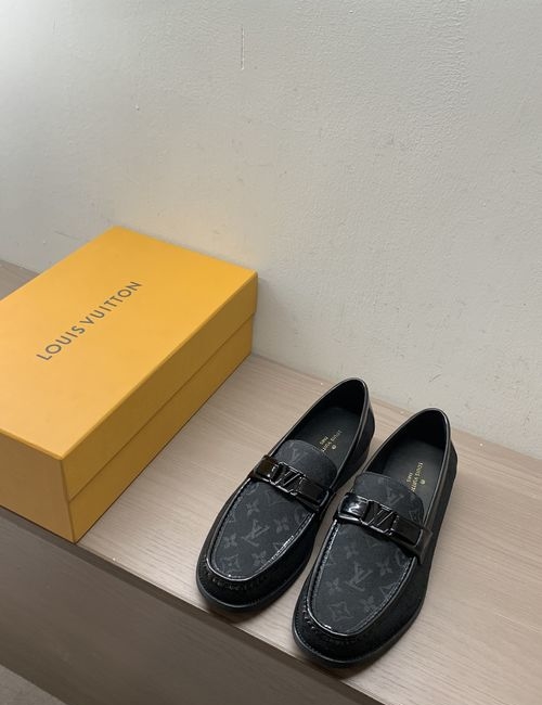 Louis Vuitton LV Major Monogram Jacquard Loafers
