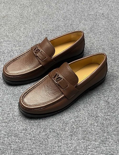 Louis Vuitton LV Luxembourg Samothrace Leather Shoes