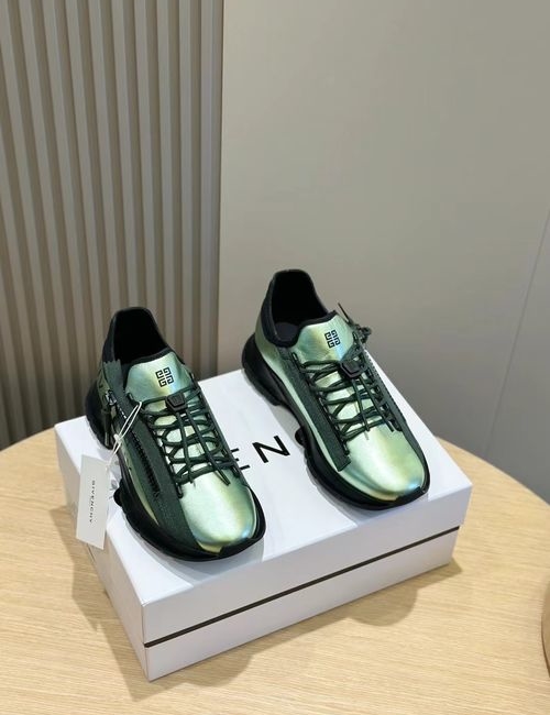 Givenchy Spectre Zip Leather Running Shoes