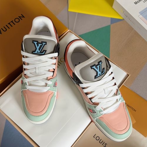 Louis Vuitton LV Denim Trainer Skate Shoes