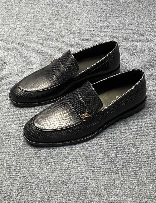 Louis Vuitton LV Luxembourg Samothrace Leather Shoes