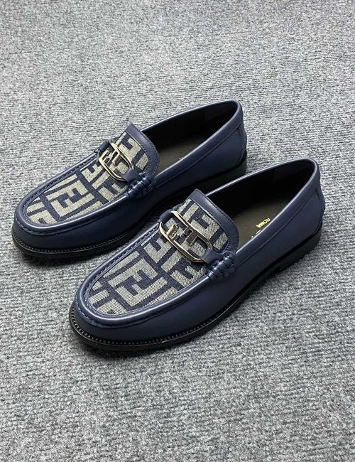 Fendi Genuine Leather Casual Comfortable Shoes