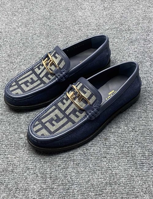 Fendi Genuine Leather Casual Comfortable Shoes
