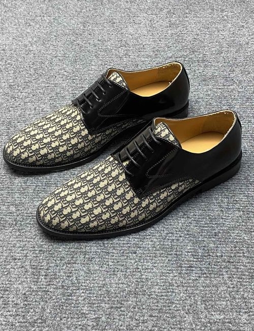 Christian Dior CD Slip-On Casual Leather Shoes