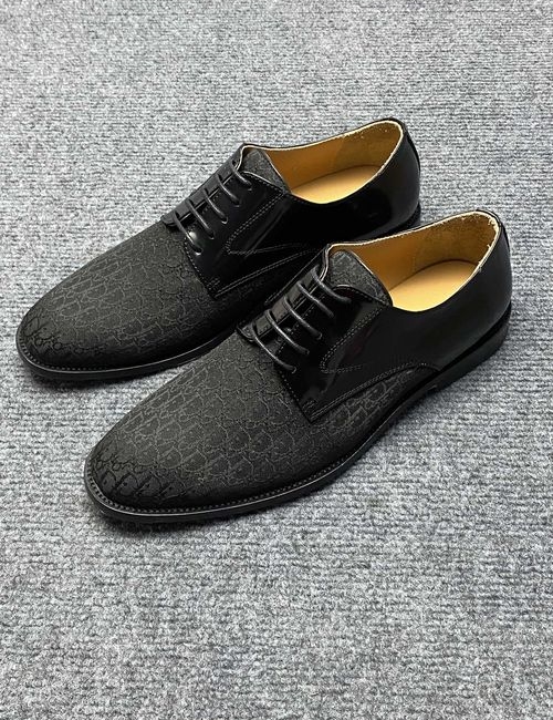 Christian Dior CD Slip-On Casual Leather Shoes