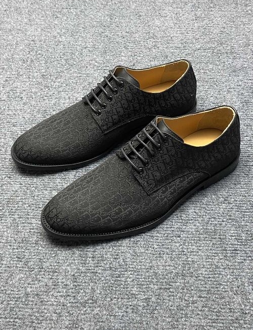 Christian Dior CD Slip-On Casual Leather Shoes