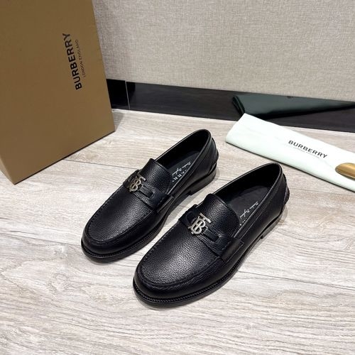 Burberry Calfskin Leather Sole Casual Shoes