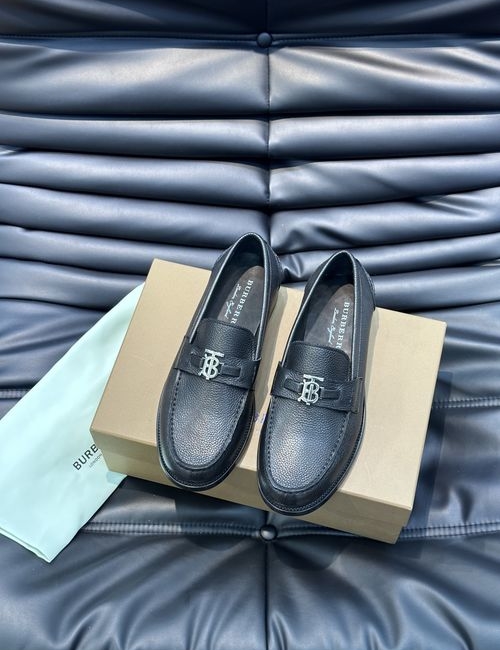 Burberry Calfskin Leather Sole Casual Shoes