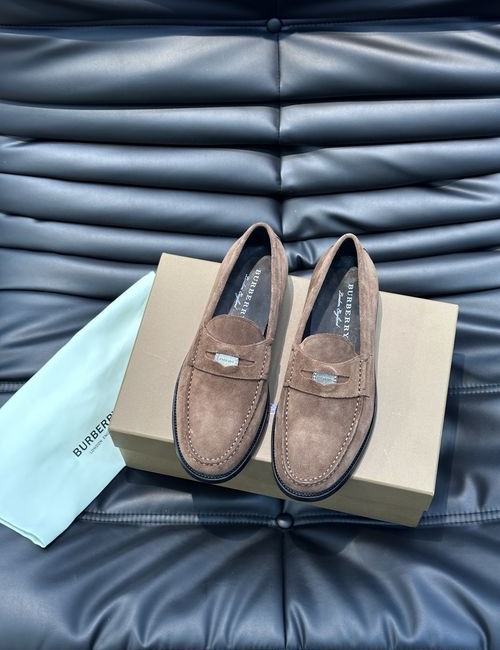 Burberry Calfskin Leather Sole Casual Shoes