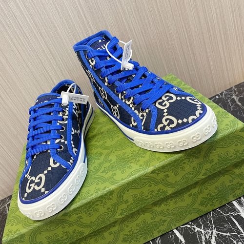 Gucci Tennis Classic Canvas Shoes, Low/High Top